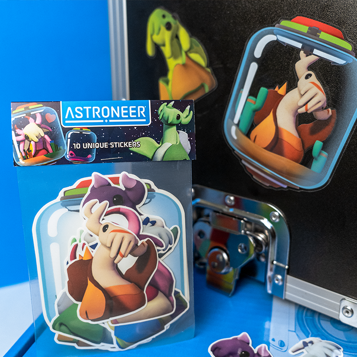 Astroneer Snail Sticker Pack – System Era