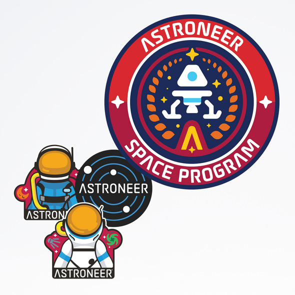 Astroneer Patch & Sticker Set